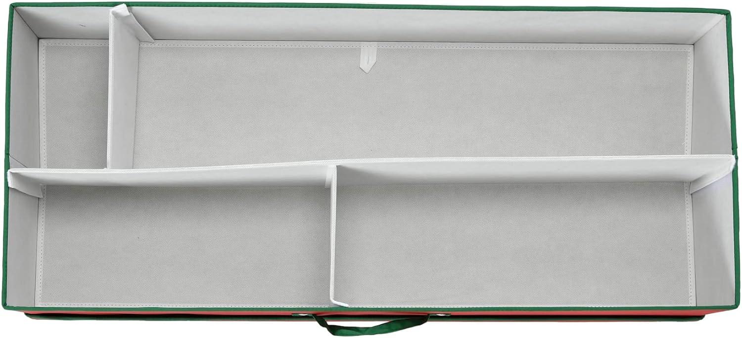 image:imageHousehold Essentials Gift Wrapping Paper OrganizerRedGreen