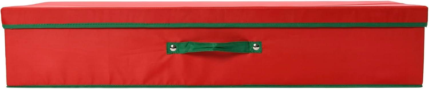 image:imageHousehold Essentials Gift Wrapping Paper OrganizerRedGreen