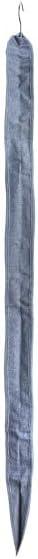 image:imageHousehold Essentials Hanging Zippered Garment Storage Bag with Clear Vision Front Set of 2 Graphite GrayDenim