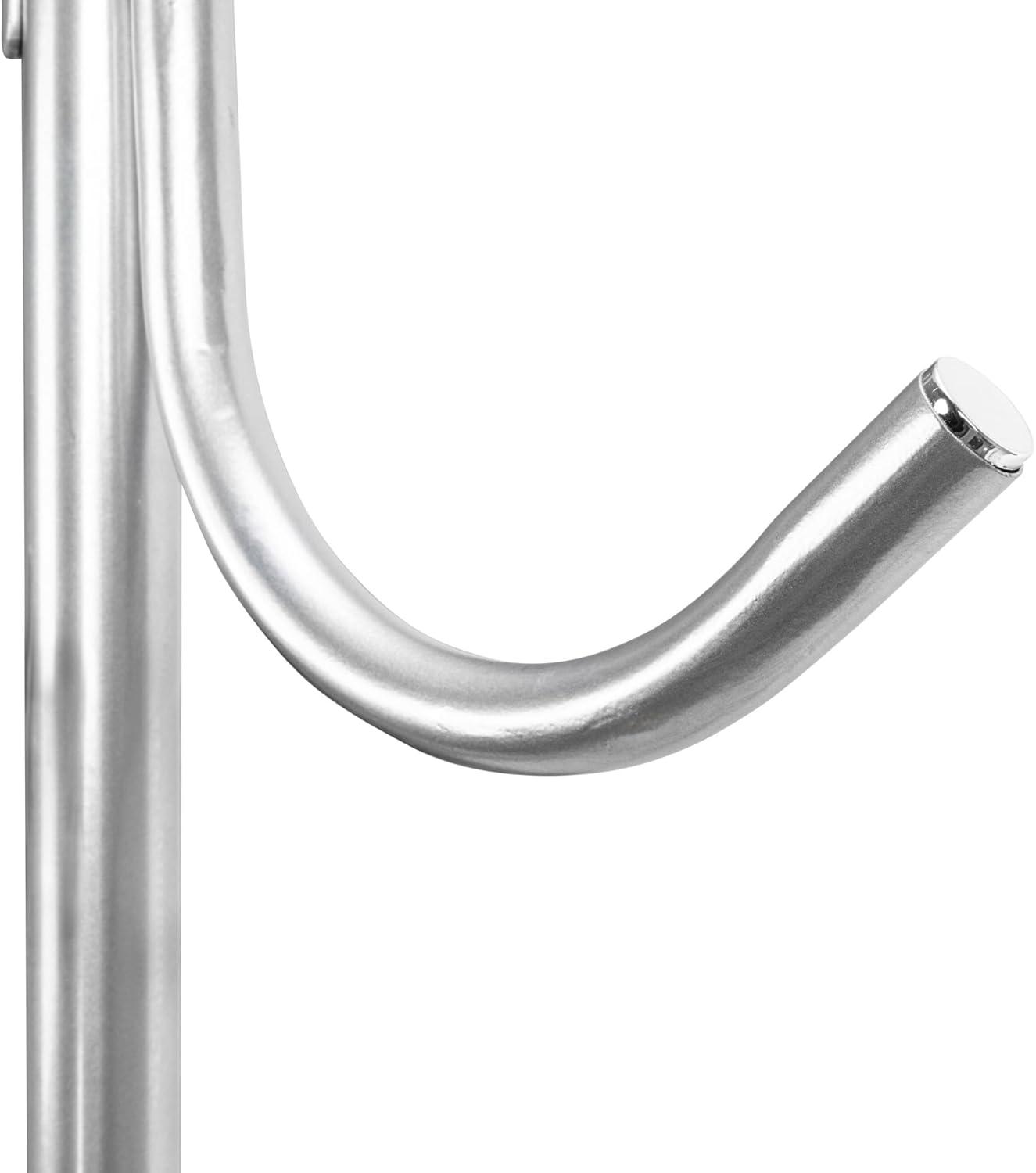 image:imageHousehold Essentials HingeIt Clutterbuster Steel Valet Family Towel Bar SilverSilver