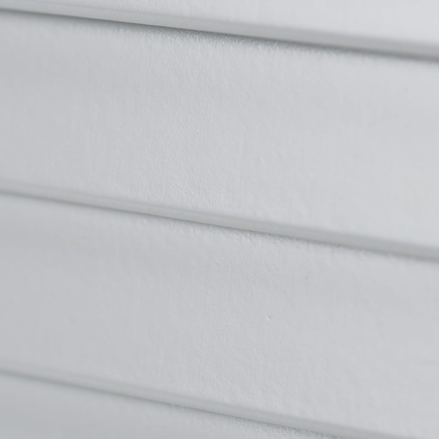 image:imageHousehold Essentials Laundry Sorter Cabinet Oak FinishWhite Wood Shutter