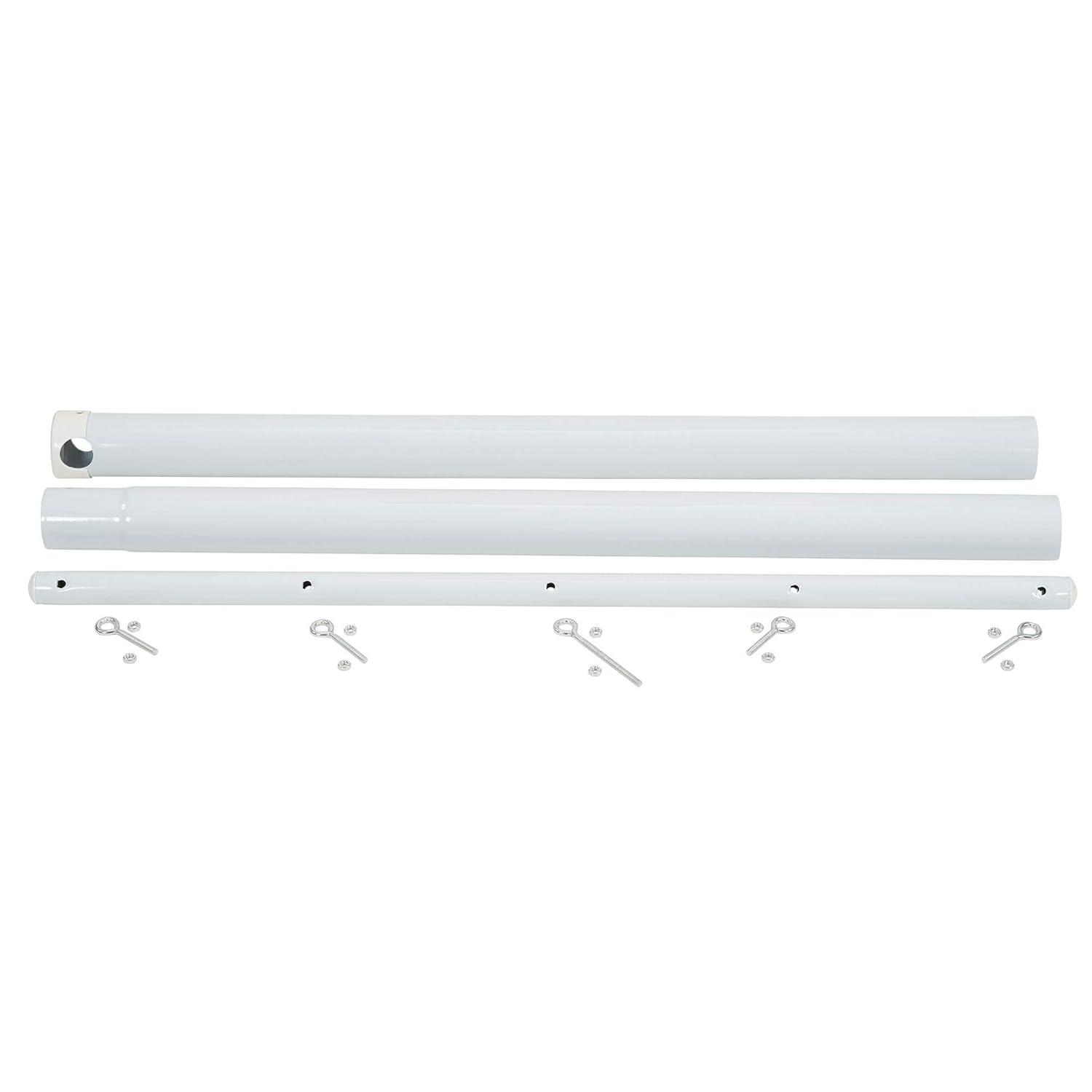 image:imageHousehold Essentials Mega Outdoor Clothesline Single TPost White