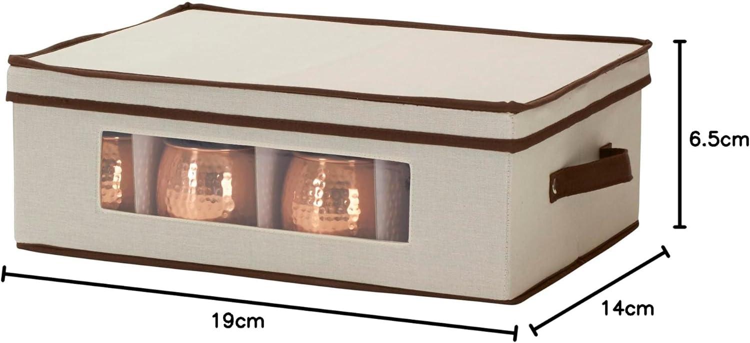 image:imageHousehold Essentials Mug and Tumbler Vision China Storage Box ChestNatural