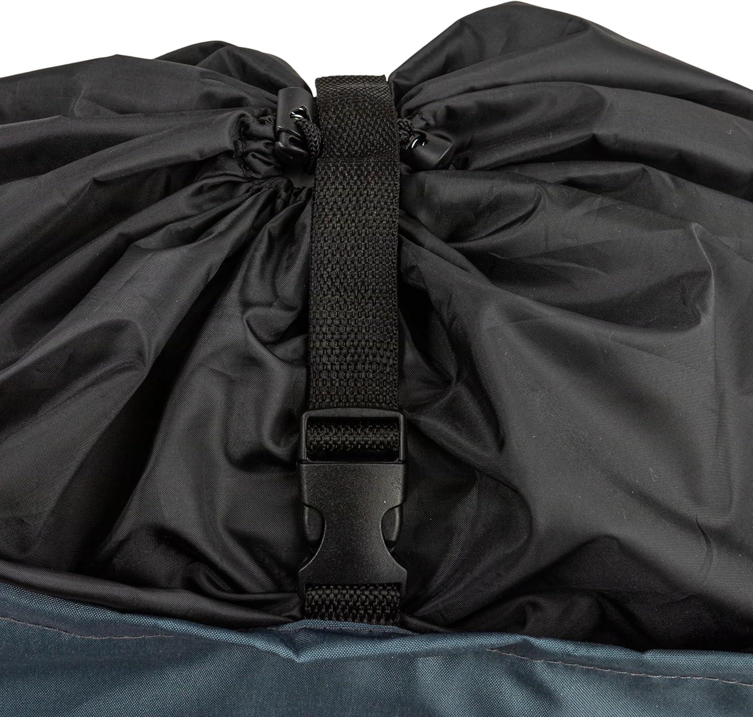 image:imageHousehold Essentials Onthego Drawstring Laundry Backpack Bag Grey