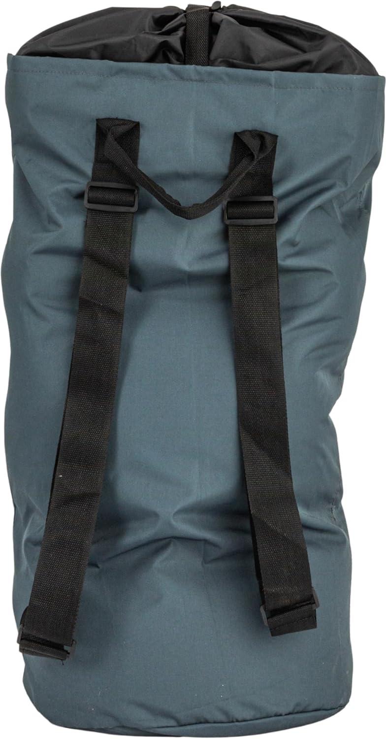 image:imageHousehold Essentials Onthego Drawstring Laundry Backpack Bag Grey