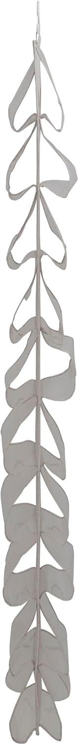 image:imageHousehold Essentials OverTheDoor Cotton Blend and Plastic Shoe Organizer with 20 Storage Pockets DenimSilver