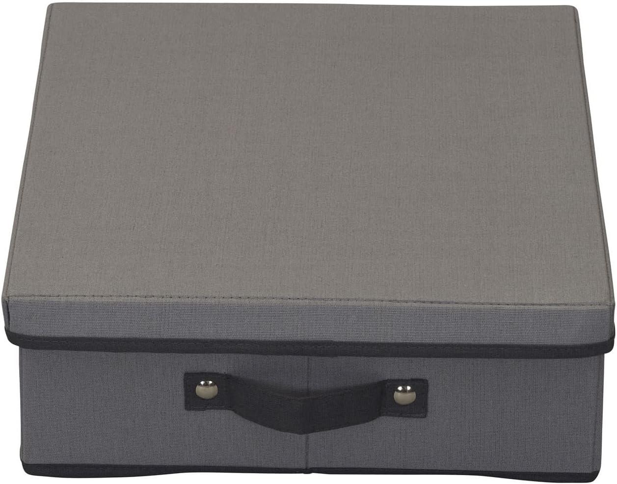 image:imageHousehold Essentials Platter Storage Chest GrayGrey