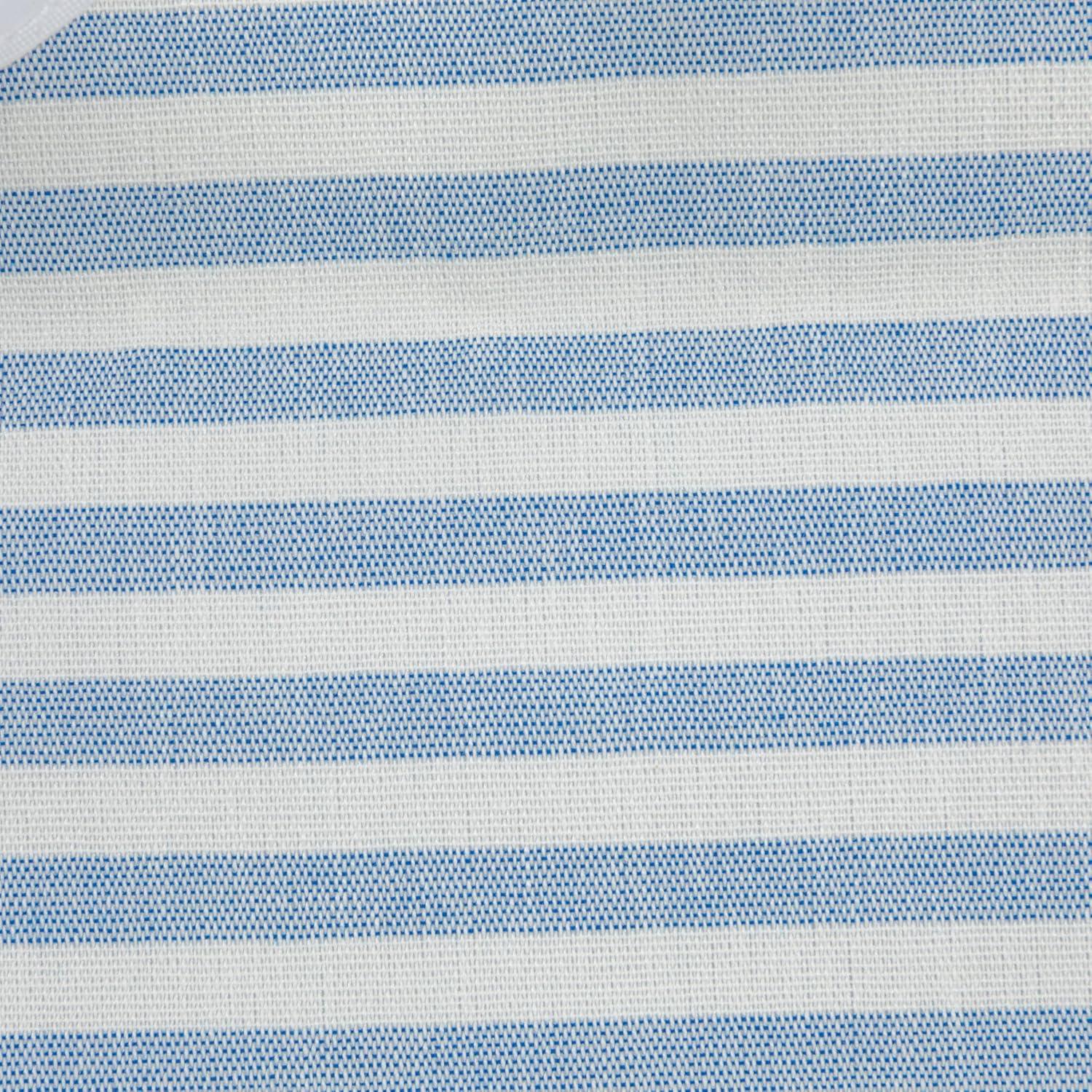 image:imageHousehold Essentials Rectangular Double Sorter with Handles Blue and White Stripe