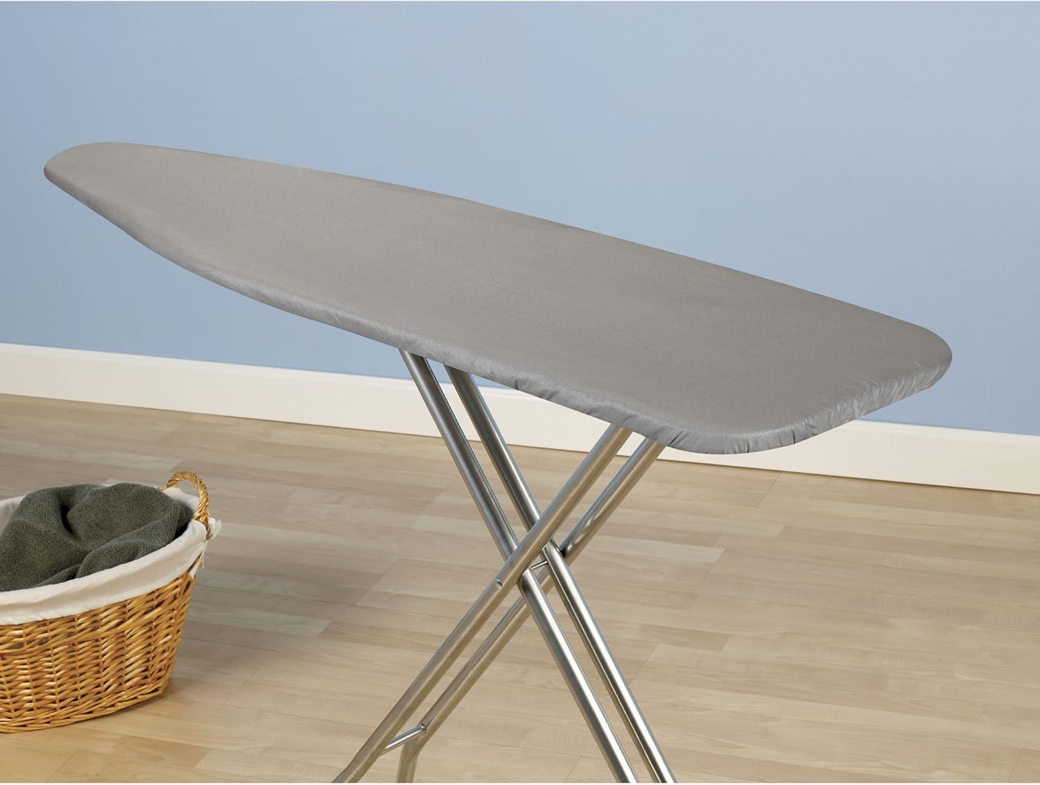 image:imageHousehold Essentials Ultra Ironing Board Cover IrisReversible Silver Stripe