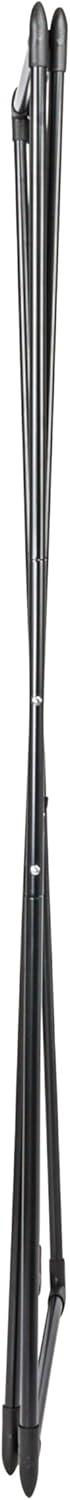 image:imageHousehold Essentials Valet Folding Clothes Rack Strong Metal XFrame Chic Design Great for Guest and Dressing Rooms Portable and Easy to Use Folds Flat WhiteBlack
