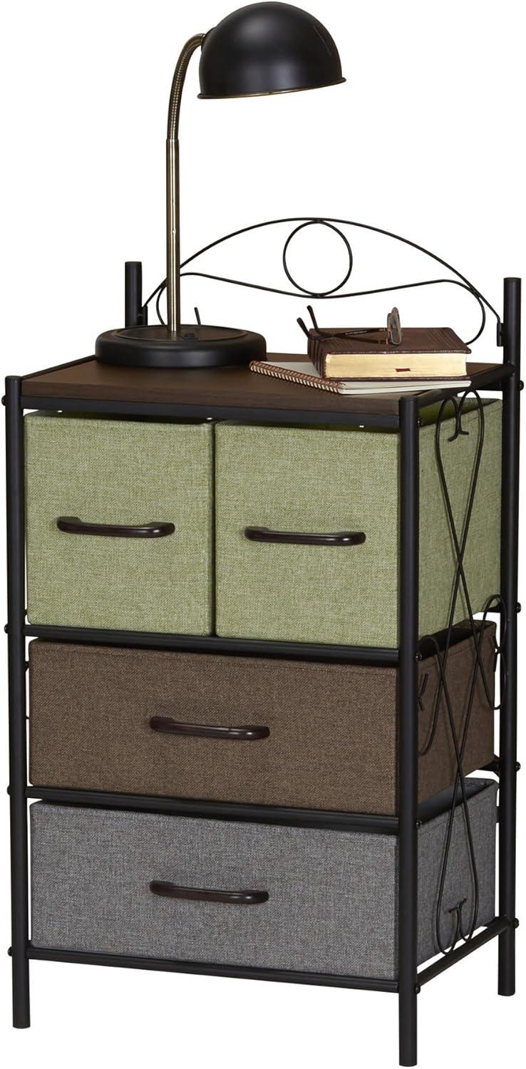 image:imageHousehold Essentials Victorian Style 8Drawer Tower Storage Organizer Unit MulticolorMulti Color