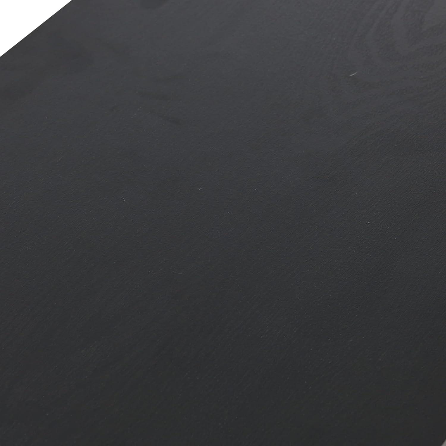 image:imageHousehold Essentials Wrap Rectangular Coffee Table Rustic Slate Concrete and Black MetalBlack
