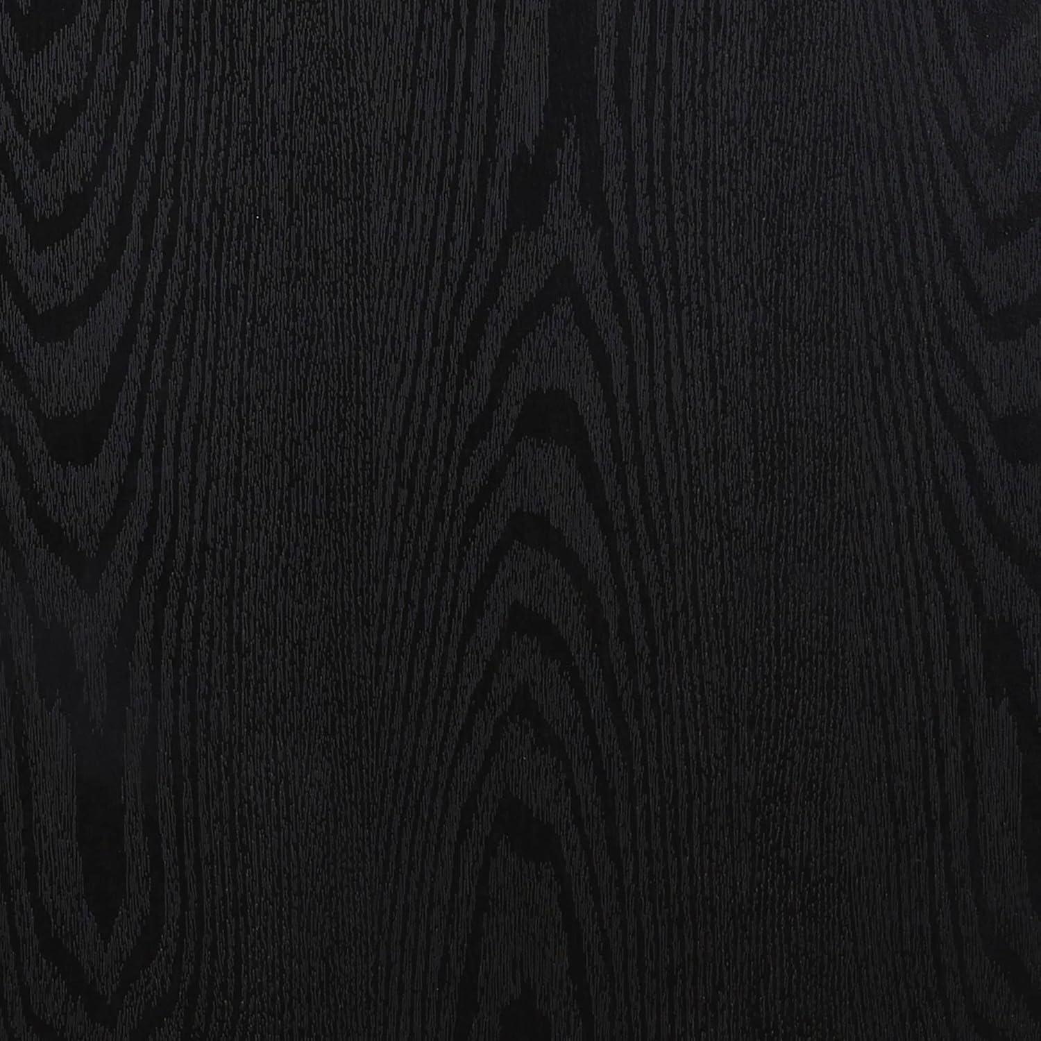 image:imageHousehold Essentials Wrap Rectangular Coffee Table Rustic Slate Concrete and Black MetalBlack