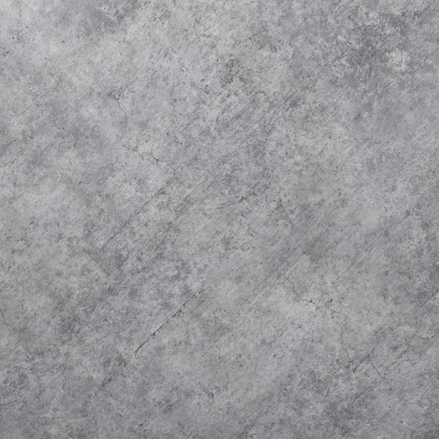 image:imageHousehold Essentials Wrap Rectangular Coffee Table Rustic Slate Concrete and Black MetalGrey