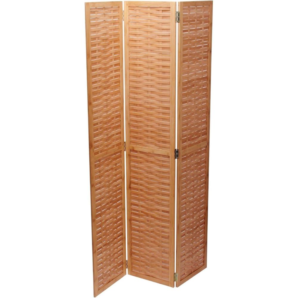 image:imageHousehold Essentials Bamboo Screen Basket Weave