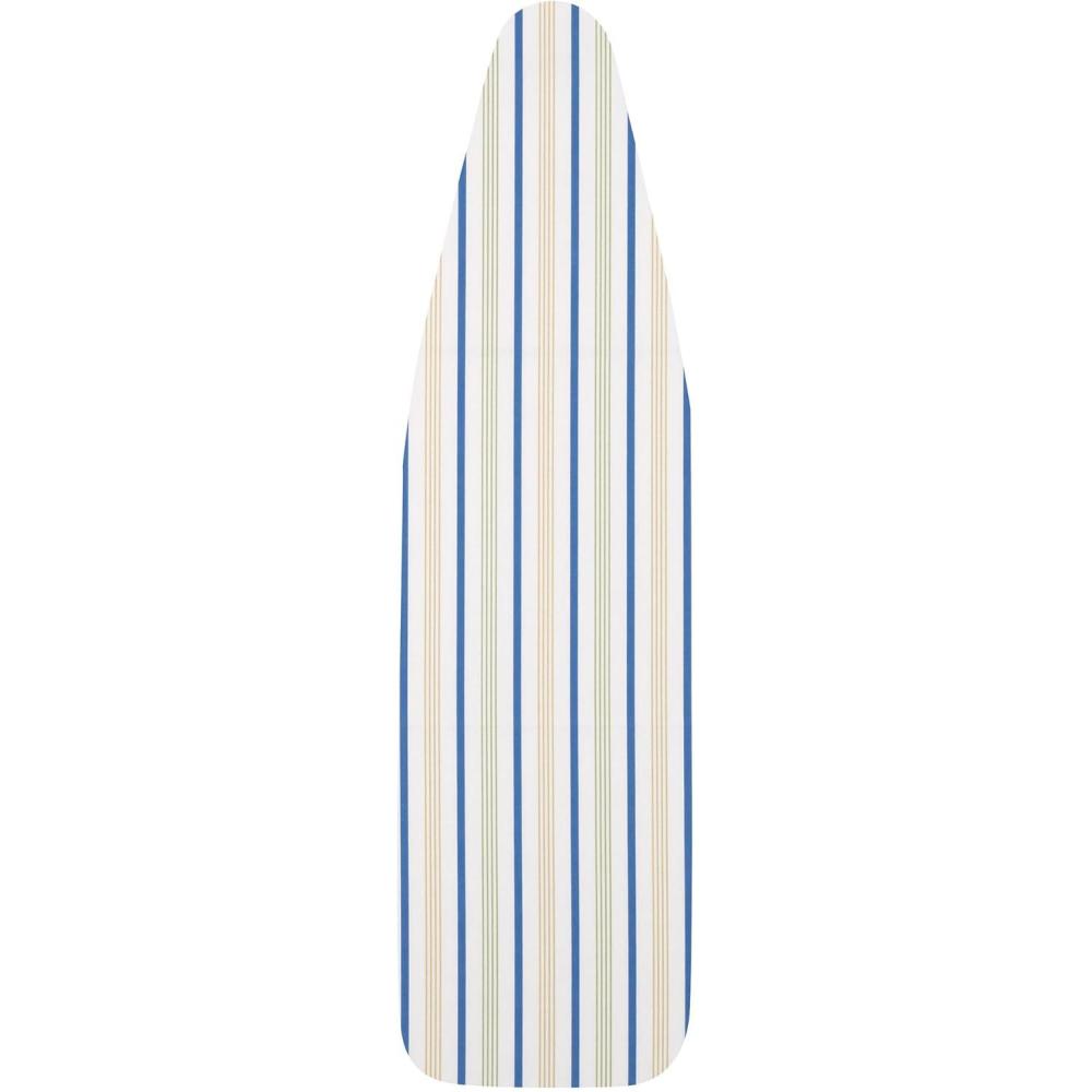 image:imageHousehold Essentials Basic Standard Ironing Board Cover and Pad Set Multicolor Stripe Pattern