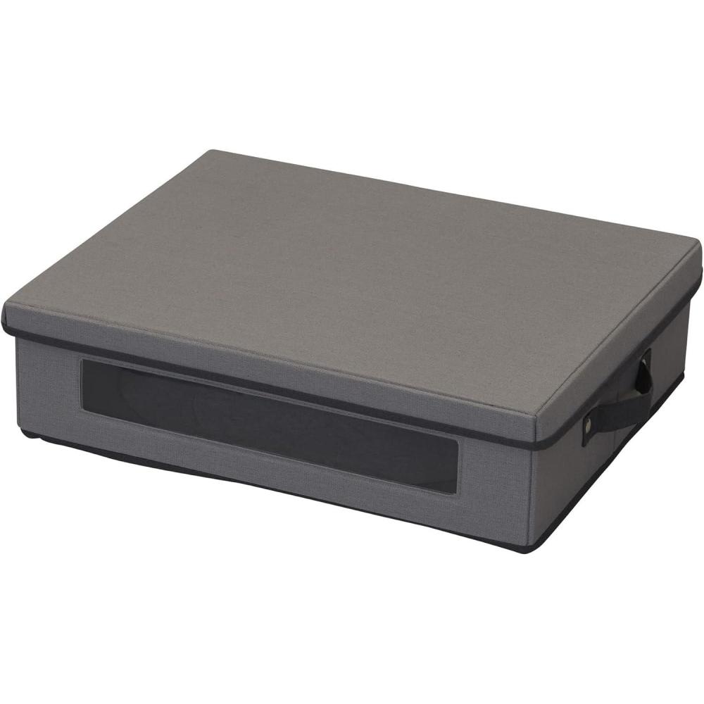 image:imageHousehold Essentials Platter Storage Chest GrayGrey