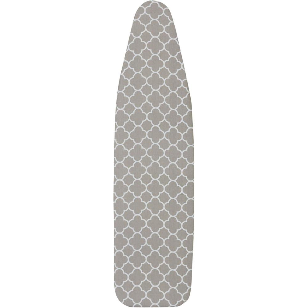 image:imageHousehold Essentials Replacement Ironing Board Cover and Pad for Standard Ironing Boards Silver Silicone CoatedTrellis
