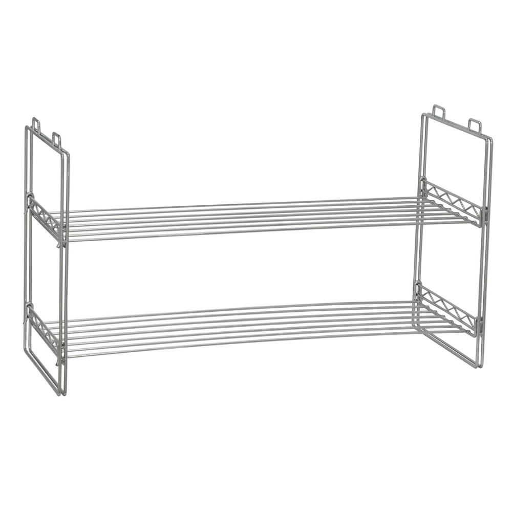 image:imageHousehold Essentials Stackable TwoTier Shoe Rack Chrome