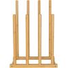 Bamboo 6 Pair Boot Rack, Natural(4 Pair)
