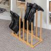 Bamboo 6 Pair Boot Rack, Natural(6 Pair)