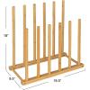 Bamboo 6 Pair Boot Rack, Natural(6 Pair)