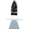 Household Essentials 166-1 Iron Wall Mount with Attached Ironing Board Hooks,White(Pack of 6)