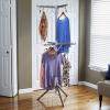 Household Essentials 2 Tier Tripod Clothes Drying Rack, Air Dryer and Garment Rack, Use to Dry Laundry or Hang Clothes, Portable and Compact, Tan