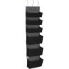 Household Essentials 2168-1 Over-the- Over-the-Door Organizer, Orange(Black)