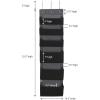 Household Essentials 2168-1 Over-the- Over-the-Door Organizer, Orange(Black)