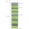 Household Essentials 2168-1 Over-the- Over-the-Door Organizer, Orange(Lime)