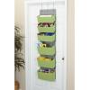 Household Essentials 2168-1 Over-the- Over-the-Door Organizer, Orange(Lime)
