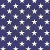 Household Essentials 2212-1 Krush Canvas Utility Tote | Reusable Grocery Shopping Bag | Laundry Carry Bag | Black(Blue Stars)