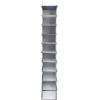 Household Essentials 311322 Hanging Shoe Storage Organizer for Closets |10 Pocket Shelves | Natural Canvas(Denim)