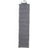 Household Essentials 311322 Hanging Shoe Storage Organizer for Closets |10 Pocket Shelves | Natural Canvas(Graphite)