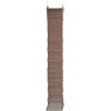 Household Essentials 311322 Hanging Shoe Storage Organizer for Closets |10 Pocket Shelves | Natural Canvas(Latte)