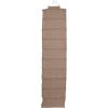 Household Essentials 311322 Hanging Shoe Storage Organizer for Closets |10 Pocket Shelves | Natural Canvas(Latte)