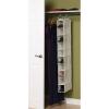 Household Essentials 311322 Hanging Shoe Storage Organizer for Closets |10 Pocket Shelves | Natural Canvas(Natural)