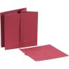 Household Essentials 332-1 Foldable Fabric Storage Bins | Set of 6 Cubby Cubes with Vertical Handles 6 Pack, Red(Maroon)