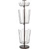Household Essentials 3-Tier Boot Storage Tree, Matte Black(Bronze)