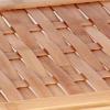 Household Essentials 5 Tier Bamboo Shoe Rack, Lightweight Storage Shelf, Basket Weave for Better Airflow, Easy Assembly, Great for Shoes, Sweaters and More(28.0″L x 12.0″W x 35.4″H)