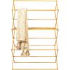 Household Essentials Bamboo Folding Clothes Drying Rack | Large Capacity, 14 Coated Metal Dowels, 28 Feet of Drying Space | Eco-Friendly, Collapsible Indoor Rack for Apartments, Homes & Dorms(Natural)