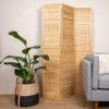 Household Essentials Bamboo Screen, Basket Weave