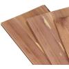 Household Essentials Cedar Fresh Cedar Panels for Closet 2 Pack, Bracket-Free with a Variety of Potential Uses, Natural(10 Panels)