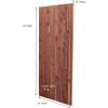 Household Essentials Cedar Fresh Cedar Panels for Closet 2 Pack, Bracket-Free with a Variety of Potential Uses, Natural(2 Panels)