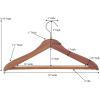 Household Essentials Cedar Fresh Cedar Panels for Closet 2 Pack, Bracket-Free with a Variety of Potential Uses, Natural(Single Coat Hanger)
