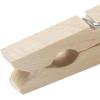 Household Essentials Classic Birchwood Clothespins, Bag of 50(Bag of 50)