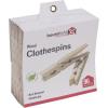Household Essentials Classic Birchwood Clothespins, Bag of 50(Bag of 96)
