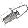 Household Essentials Clothesline Tightener(Silver (Pack of 2))
