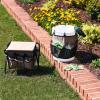 Household Essentials Collapsible Utility Stool, Tan(Tan)